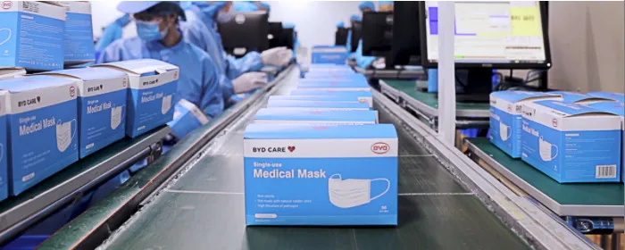 BYD Mask Production